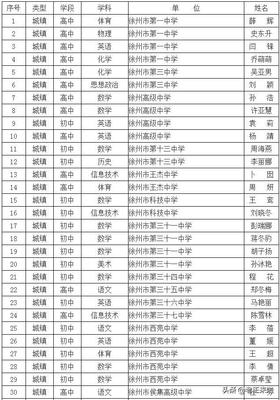 徐州公布“領軍名師、帶頭優師、青年良師”，榮譽榜單助力教育質量提升